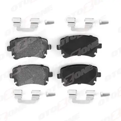 OTOZONE  FDA7019-R Arka Balata Vw Transporter T5 (03=>09=> A4 04-09 A6 04-11 A8 03-10 (Civata Takimli) 4B3698451 4E0698451A PA1584 3D0698451 289700 8E0698451N 7H0698451A 601004 JZW698451L 4F0698451F