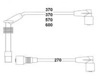 HELLUX  LPG.3256 Buji Kablosu Takimi (Lpg'Li) Astra F 91>98 Vectra A 88>95 1.8-2.0i (18sv-C18nz-20ne-C20ne) Vectra B 1.6 16lz2 49532 1282122 1612611 90518661 90518660 1282121 9915 73866 85087 90518662