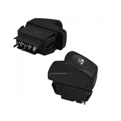 HELLUX  PRA.700033 Cam Açma-Kapama Anahtari Sağ 5 Fişli Megane-Clio-Kng (Cam Kaldirma) 8200199223 916588 V46730071 RN916WS07 37SKV369