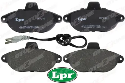 OTOZONE  FDO2024-1 Ön Balata Fişli Expert 96=> Scudo 96=> Jumpy 1.9td 95=> P806            Gdb1216 425150 LP1592 71711135 FBP0933 T9054 5P346 T0610002 BA2079 ADB2714 36911