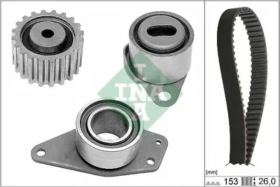 INA 115009 (X) Eksantrik Gergi Kiti Mgn (91-01)-Lgn (97-01)-Exp (01-)-Scenic (99-03)-Espace Iii (99-02) 7701471865 KTB263 55502 7701474446 KTB195 K015486XS RR1168K2 KD45539 CT940K1 QBK274