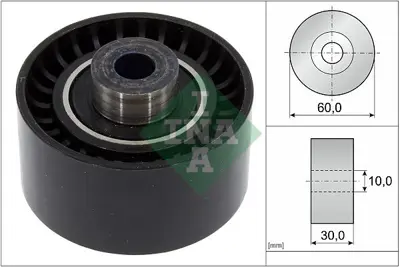 INA 46542801 (X) Eksantrik Gergi Rulmani P206-307-406-407-607-Expert-C4-C5-C8-Jumpy 1.8i 16v-2.0 16v-2.0-2.2-2.2 1609417480 9400830429 829A9 KP25608XS 96350076 KTBWP5910 83042 530047130 1201G4 96327221