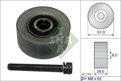 INA 46751287 Eksantrik Avara Gergi Rulmani Astra G-Astra H-J-Vectra C-Insignia-Meriva-Zafira 1.6-1.6t-1.8 16v Z16xep-Xer-A16let-Xer-B16xer 24436052 71739801 F2334113 PDI3229 532047210 F557442 5636978 5636467 1334142 5636632