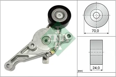 INA 51774906 Alternatör Gergi Rulmani (Kütüklü) Caddy-T5-Golf5-Jetta-Passat 1.9-2.0 Tdi(Axb-Bjb-Bkc-Bls-Bxe) 03G903315C 03G903315D