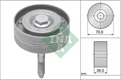 INA ELT-B 1633528 (X)alternatör Gergi Rulmani Golf5-6-Jetta-Passat-Tiguan-A3-Scirocco 1.4 Tsi (Blg-Bmy-Cava) 03C145276B