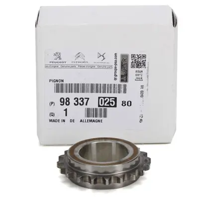 PSA  9833702580 Krank Mil Dişlisi P207-P208-P308-P508-P2008-P3008-P5008-Partner-Berlingo-C3-C4-C5-Ds3-Ds4-Ds5 1.6 Vti-Thp Mini R56-R55-R60 Bmw F20-F21-F30 11217588996 11317593309 11314609482 11317565868 1439853 11317577631 11317552106 4609483 559010410 11317607551