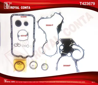 ROYAL CONTA  T423679 Alt Takim Conta Master Ii-Laguna Ii 2.2dci G9t Master Iii-Trafic Ii-Movano-Vivaro 2.5dci G9u 4433417 7701472827 4430446 7701477814 EE5220 7701473578 93198085 83364203 7701474373 93189967