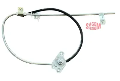 SAGEM 011317ORAN000049 Cam Kaldirma Mekanizma Manuel Sol Uno 70 1994>2000 7694566 30176B 21009 ZRFT916L BI22332L LTFT916L 850128 7524176 60700550 7528097