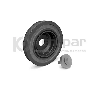 KENTPAR  152K1101S Krank Kasnaği (Kit) Renault Clio Ii-Kangoo-Megane Ii 1.4-1.5-1.6 Dci 16v (1 Adet Özel Pullu Civata) 8200392697 ICP9113 24935 DP036S AST9151 RKPRE009 RT2534 J1091010 390025 122104