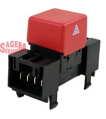 SAGEM  400112 Dörtlü Flaşör Düğmesi Tempra-Tipo SHL74010 51082010LGK 7782756 CHL74010 50127010 180749780 662134 CHL74010AS RECSHL74010 RECSHL740100