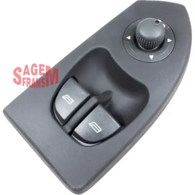 SAGEM  400619 Cam Açma Anahtari Fiat Ducato Jtd (06-) Sol (Çiftli-Çerçeveli-Ayna Ayarli) 735315619 ALFTI76007 735335418 121FTI76007 462060223 5145006A2 534050 CWR74021AS 5145006 534049
