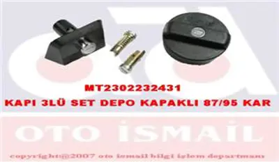 MITA  02232431 Kapi 3lü Set Depo Kapakli 87/95 Kartal 3000852001 3000951303 3000951503 619300400 619303300 620310200 821242 821458 826521