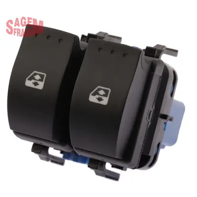 SAGEM  500118 Cam Açma Düğmesi Megane Ii Ön Sol Mavi Çiftli 8200107772 SWR710210 916348 662450 462060135 26102 CWR71021AS 2106102 ALRNB76006 LTRNB76006