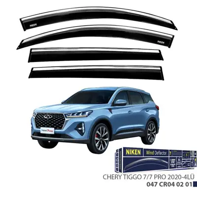 NIKEN  047CR040201 Kromlu Cam Rüzgarliği Chery Tiggo 7/7 Pro 2020- 4l 3000852001 3000951303 3000951503 619300400 619303300 620310200 821242 821458 826521