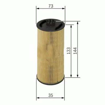 SARDES  SO1050 Yağ Filtresi A4 Cabriolet-A6-A8 (Hu835.1z) 079115561B