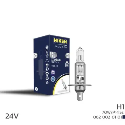 NIKEN  0620020101 Niken  24v  H1 70w Halojen Ampul P14.5s UNIVERSAL 20145102 11132 30672328 4896262SP22 24456222 5122064SP22 400129110SP22 220728 4904819SP22