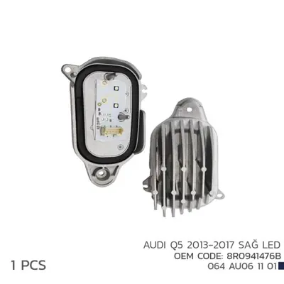 NIKEN  064AU061101 Audi Q5 2013-2017 Sağ Led Modül 8r0941476b 8R0941476B 608688R
