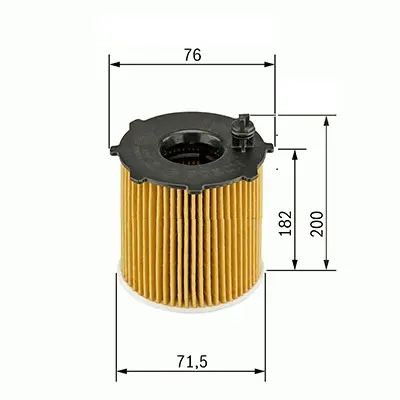 SARDES  SO913 Yağ Filtresi Vw Touareg 3.0tdi A4 A6 Touareg (Hu831x) 057115561K