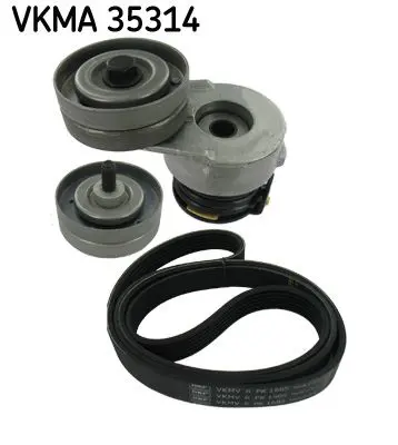 SKF GVA 8375622 Kanalli V Kayiş Kiti Astra-Astra Classic-Astra H-Zafira-Zafira B-Astra Mk V-Zafira Mk Ii 3000852001 3000951303 3000951503 619300400 619303300 620310200 821242 821458 826521