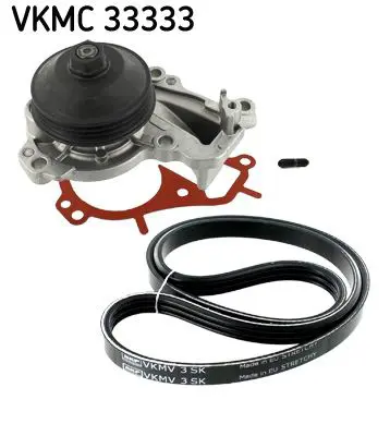 SKF  VKMC33333 Devirdaim + Kayiş (3pk576) Corsa F-Crossland-P108-P208-P301-P308-P2008-C-Elysee-C1-C3-C4-Ds3  1.2 Vti Puretech 9675874180 3PK576E 3PK576EE 290566 3PK0576EL 3PK0576SF 3PK576SF FB3EPK576 CA3SPK576 WG1990652