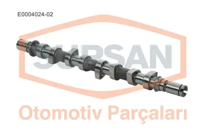 SUPSAN  E0004024-02 Eksantrik Mili Kng Ii-Clio Ii-Iii-Mgn Ii 1.5 Dci K9k 8200718120 T1008 CAM921 CM052148 C331 50007017 1300100Q0N BSG75108003 EC712 CS6300