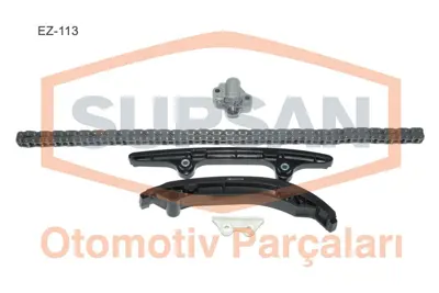 SUPSAN  EZ-113 Eksantrik Zincir Seti (Komple) Boxer Iii Jumper Iii 22dt Puma (2.2hdi 16v) &Nbsp;130hp 140hp Transit V347  &Nbsp;2.2 Tdci 06>14 Custom V362 11>16 2.2 Tdci &Nbsp;Ducato 2.2hdi  06> 816H4 9659488680 9677427780 9675777680 BK2Q6M256AB 9675805980 6C1Q6268AB 9659680180 1372427 1704087