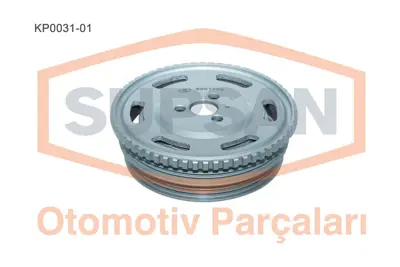 SUPSAN  KP0031-01 Krank Kasnaği Fiat Palio 1.2 8v (Eng. 223 A5.000.176 B1.000.176 A8.000.840 A3.000.178 B5.000) -  Dob 46516096 DP279 171213 LPD0080 DPF35806 F87648 VKM93221 157132 6400061 A07124