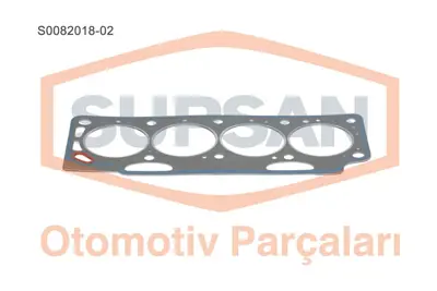 SUPSAN  S0082018-02 Silindir Kapak Contasi R19-Clio-Megane 1.9d F8q 2 Çentik (1.65mm) 7700745724 615244010 3002657610 411372P 984258 7701039398 UBS525 CH4369 HG508 BS520
