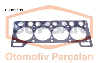 SUPSAN  S0082181 Conta Silindir Kapak Renault 12 - 1300 Eng. (810.02 - 810.04 - 810.05) 7700576242 7700552783 7701348119 7700658959 7701365502 7701040100 612199540 5938 10001100 H0593800