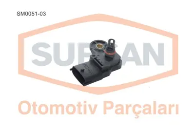 SUPSAN  SM0051-03 Sensör Map Opel Vectra 2.0i 16v (Eng. X20xev/ X22xe) 550893HQ 93399801 94705196 37830PWEG01 16893 261230217 261230099 550893A 1571530028 13660D70CA0C000
