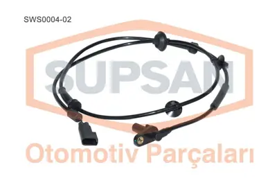 SUPSAN  SWS0004-02 On Abs Hiz Sensoru &Nbsp;Sag/Sol Transit V347-V348 &Nbsp;Tt9 &Nbsp;2.2 155ps 11>14 2.2 Tdci 2.4 Tdci 3.2 Tdci 06>14 1385797 T450244 50244 755279 6C112B372AB 1371543 106937 22519 6C112B372AA SS20205