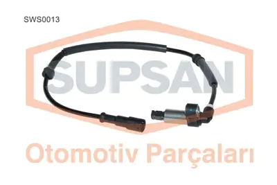 SUPSAN  SWS0013 Sensör Abs Renault Megane 1.6 8v (K7m702) - 1.4 16v (K4j714-750) - 1.6 16v (K4m700-712) - 1.9d (F8q6 7700834761 11025326 AS4176 VE52256 25219 AB1402 ABEU124 52256 6S282 901296