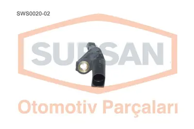 SUPSAN  SWS0020-02 Sensör Abs Vw Golf V/Plus - Jetta - Passat 1.4 Tsi - 1.6 Fsi - 1.6 Tdi - 1.9 Tdi - 2.0 Fsi - 2.0 Sdi 1K0927808 6S064 294728 WHT003858 210008 24071161263 410023 23808 24071162323 6PU010039141