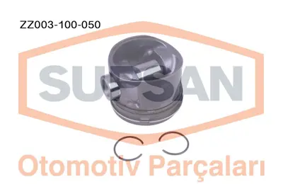 SUPSAN  ZZ003-100-050 Piston Ford Transit 2.2 L V347 Tdci Duratorq 100bg 3000852001 3000951303 3000951503 619300400 619303300 620310200 821242 821458 826521