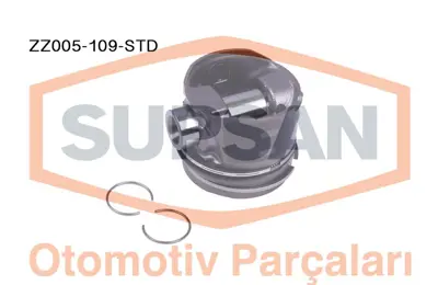 SUPSAN  ZZ005-109-STD Piston Ford Focus 1.6 Tdci Duratorq 16v Eng.(Dv6) 109bg 2003 - .. 3000852001 3000951303 3000951503 619300400 619303300 620310200 821242 821458 826521