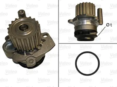 Valeo  506886 Devirdaim Bora-Golf Iv-Vi-Plus-Passat-Sharan-Tiguan-A3-A4-A6 1.9tdi-(Avf-Ajm-Atj-Avg)(506871-506872) 038121011C 038121011D 03L121011B