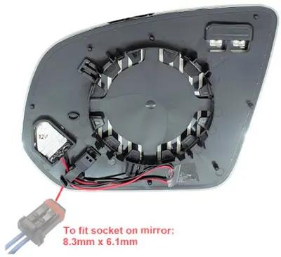 ART 1928405457 Cam Isitmali Asferik Blis Sağ Mercedes G-Class W464 18=> A1678102801