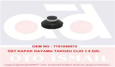 AYHAN PLASTIK GVA 8043010 Külbütör Üst Kapak Kilitleme Agrafi Kng-Clio 7701056972 21349 VE51603 10643 5784 816533 EM4839 81653 8200836702 81648