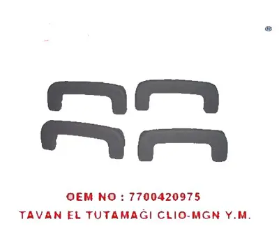 BARAN HBK.3158B Tavan El Tutamaği Kolçak Clio (Gri) 8200081864 8200449008