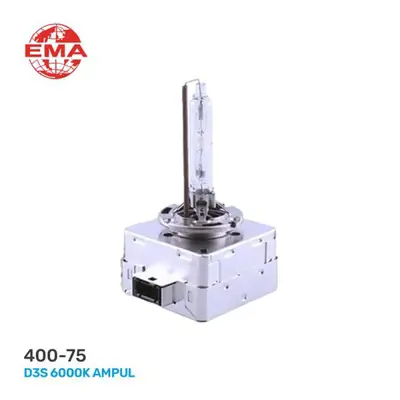 EMA 400-75 Ampul 12v.35w D3s 6000k Xenon 3000951306 623312700 821463