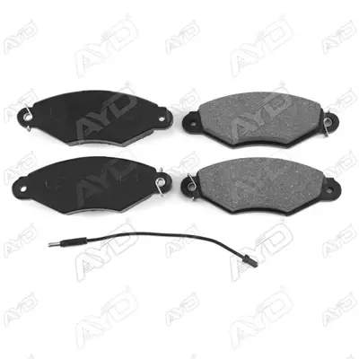 AYD 60014A Fren Balata On Kangoo <01 206-306 +fıs 2198018015 571930B 2202531 7282 MDK0129 120749 MDK0128 FQT1135 60916441 37040