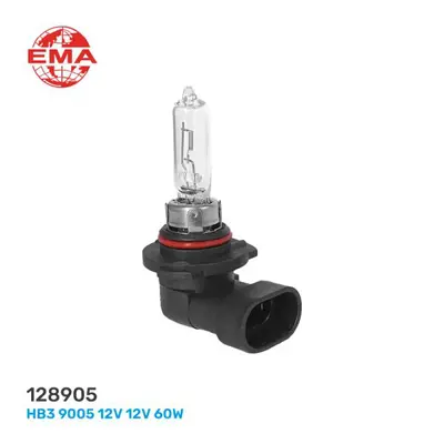 EMA  128905 Halogen Ampul 9005 12v 60w (Hb3)  19134552 3182997901 622223500 826639 AC787K QKT5010AF X19134552