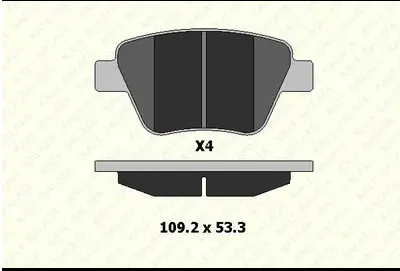 KALE  24563A0000KD13 Arka Balata Caddy-Golf6-Jetta-A3-Octavia-Superb 10=>(Gdb1841) 2K5698451 5K0698451A T1782 9060 8DB355014021 FDB4316 2142000 5K0698451 P85114 2456301