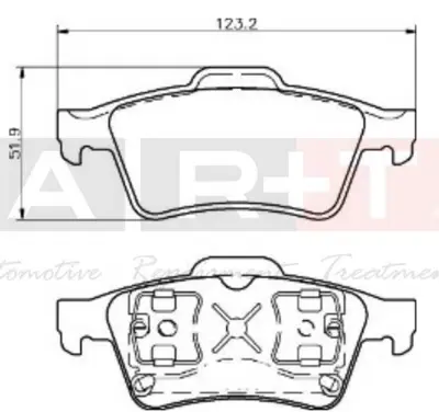 ART  A03.1701 Arka Balata Lgn Ii 01> Mgn Ii-Latitude-Vectra C 03>focus Ii 05> Connec 06>cmax06>primera 02> 7701206609 1605196 2T142M008A1A