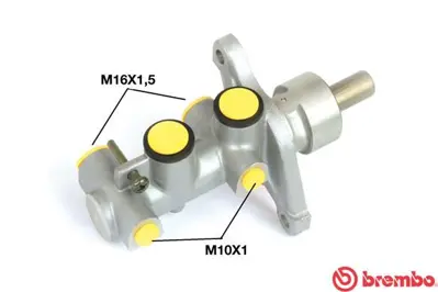 BREMBO  M30006 Ana Fren Silindiri Hyundai Atos (Mx) 01/97-> 5851002000