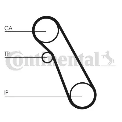 Continental  CT983WP1 Triger Kiti + Devirdaim 