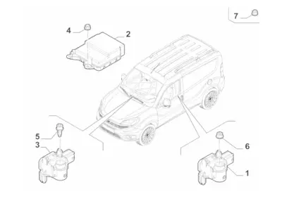 FIAT OPAR  52014450 Air-Bag Unitesi 52014450