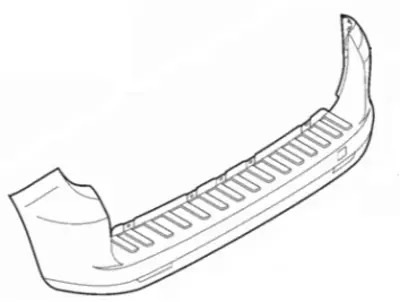 FIAT OPAR  735497863 Arka Tampon 735497863