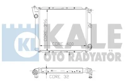KALE  0500142PF Radyatör 2 Sira Pf 9-11 Ac 7701406496