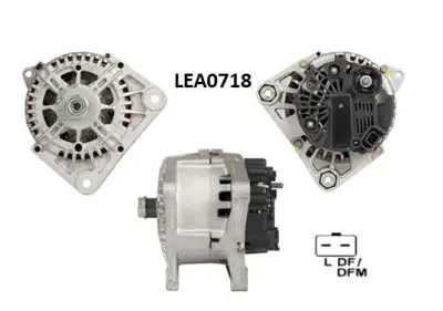 LUCAS  LEA0718 Alternator 12v 110a Renault Clio Ii 1.5dci (01 ) / Kangoo 1.5 Dci (03 ) / Nissan Micra 1.5dci Almera 